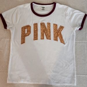 Pink Victoria's Secret Tee